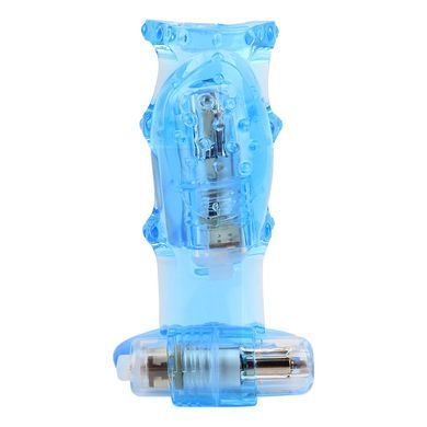 Насадка Chisa-GK Power Dual Vibrating Cock Cage Blue