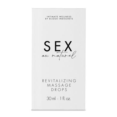 Восстанавливающие капли для интимного массажа Bijoux Indiscrets Sex au Naturel &mdash; Revitalizing Intima