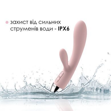 Вибратор кролик с интеллектуальным режимом Svakom Alice Pale Pink
