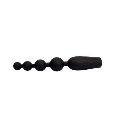 Анальная цепочка с вибрацией Chisa Black Mont 7.3