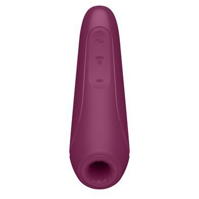Вакуумный клиторальный стимулятор Satisfyer Curvy 1+ Rose Red