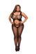 Комбінезон OPEN FRONT CROTCHLESS BODYSTOCKING, L-XL