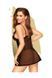 Мереживний пеньюар Penthouse Casual seduction black (M/L)