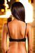 Бюстьє з принтом зебра Baci Lingerie Zebra та чорними деталями, розмір 36C