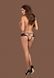 Стринги&nbsp;Obsessive&nbsp;Mixty&nbsp;crotchless&nbsp;panties&nbsp;black&nbsp;L/XL