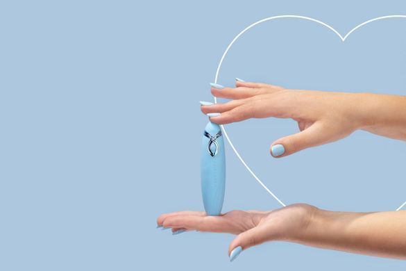 Минивибратор FairyGasm PleasureArrow blue