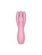 Кліторальний вібратор Satisfyer Threesome 3 Pink з трьома пальчиками