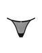 Прозорі стрінги із мереживом Obsessive Celia Noir thong M/L