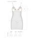 Сорочка з вирізами на грудях + стрінги LOVELIA CHEMISE white S/M - Passion
