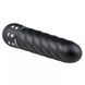 Міні-вібратор з рельєфом та стразами Love Diamond Vibrator Black