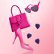 Вибратор-сердечко Rianne S: Heart Vibe Purple, 10 режимов работы, медицинский силикон