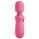 Вібратор мікрофон Pipedream OMG! Wands #Enjoy, з гнучкою головкою, рожевого кольору, 15 х 4 см