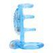 Насадка Chisa-GK Power Dual Vibrating Cock Cage Blue
