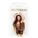 Мини-платье с каплевидным декольте Penthouse - Eye-Catcher Black S/L, Черный