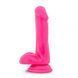 Фаллоимитатор с двойной плотностью NEO ELITE COCK W. BALLS NEON PINK