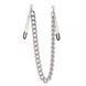 Затискачі на соски Nipple play пінцет chain Heavy Metall