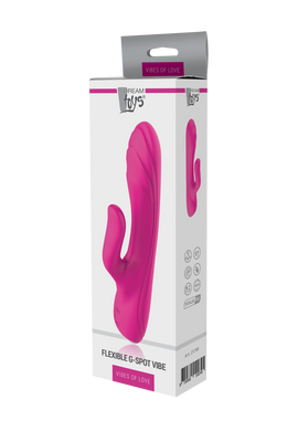 Вібратор для стимуляції точки G і клітора Dream Toys VIBES of LOVE FLEXIBLE G-SPOT VIBE