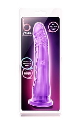 Гелевий фалоімітатор B YOURS SWEET N HARD 6 PURPLE