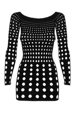 Сукня Obsessive Rocker з перфорацією, чорна, S/M/L