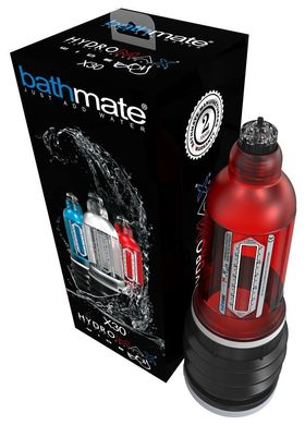 Гідропомпа Bathmate Hydromax 7 WideBoy Red (X30) для члена довжиною від 12,5 до 18 см, діаметр до 5,, Червоний