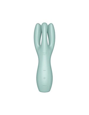 Клиторальный вибратор Satisfyer Threesome 3 Mint с тремя пальчиками