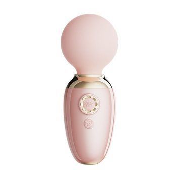 Смарт-вібромасажер Zalo &ndash; AVA Sakura Pink, 8 режимів, підігрів, дуже потужний та компактний