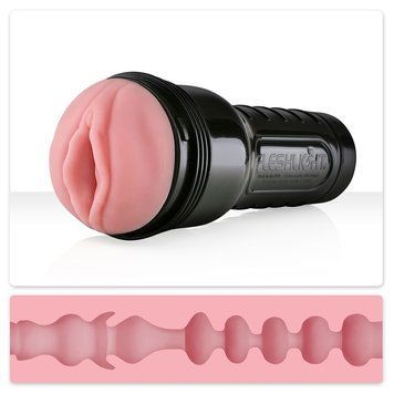 Мастурбатор-вагина Fleshlight Pink Lady Mini-Lotus Новая текстура, Розовый