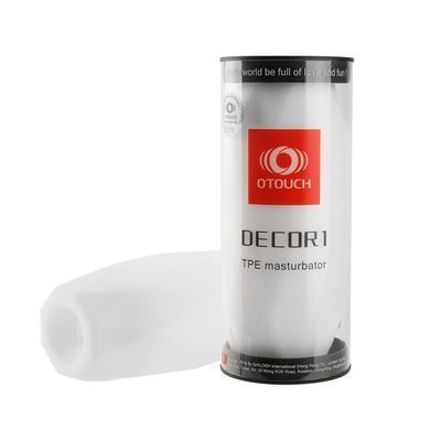 Мастурбатор Otouch DECOR 1-E, эффект всасывания, упругие зубчики.