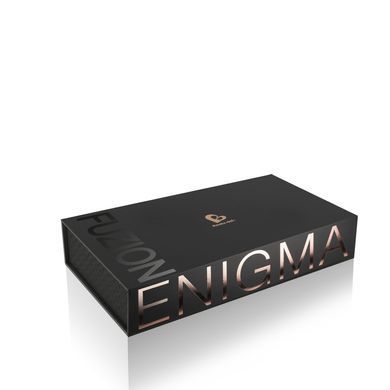 Преміумвібратор Rocks Off Fuzion Enigma, стимуляція точки G, унікальна зручна ручка, Черный