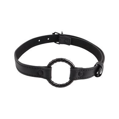 Кляп кільце Black Metal O-Ring Gag Fierce Euphoria Chisa