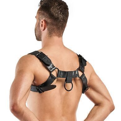 Портупея Bedroom Fantasies Bruno Chest Bulldog Harness - Black