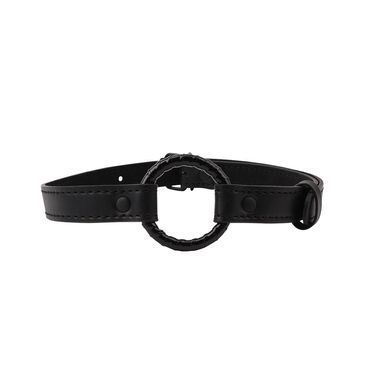 Кляп кільце Black Metal O-Ring Gag Fierce Euphoria Chisa