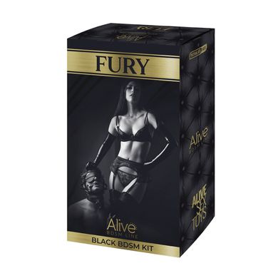 Набір для BDSM Alive FURY Black BDSM Kit