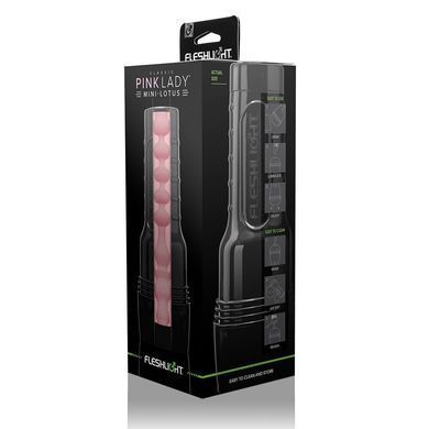 Мастурбатор-вагина Fleshlight Pink Lady Mini-Lotus Новая текстура, Розовый