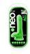 Фаллоимитатор с двойной плотностью NEO ELITE COCK W. BALLS NEON GREEN