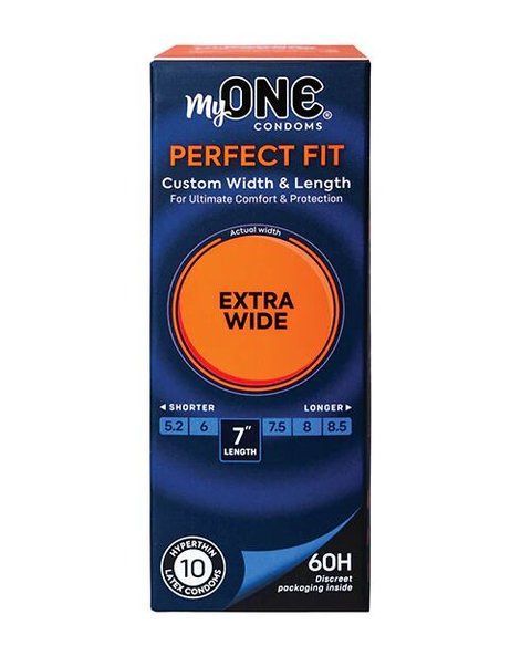 Презервативы MyONE Extra Wide 10 шт, картонная коробка