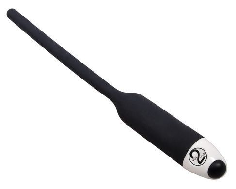 Уретральний катетер із вібрацією Silicone Dilator You2Toys, чорний