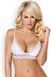 Бюстгальтер Obsessive 810-BRA-2 bra white S/M