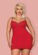 Комплект Obsessive XXL JOLIEROSE chemise