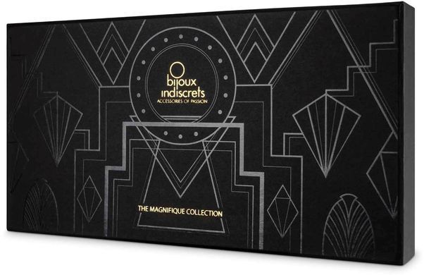 Ланцюжок нашийник Bijoux Indiscrets MAGNIFIQUE Collar - Gold, прикраса для тіла