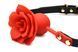 Силіконовий кляп з трояндою Master Series: Blossom Silicone Rose Gag &ndash; Red