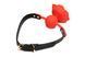 Силіконовий кляп з трояндою Master Series: Blossom Silicone Rose Gag &ndash; Red