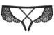 Стрінги Obsessive Mixty crotchless panties black S / M