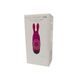 Вибропуля Adrien Lastic Pocket Vibe Rabbit Pink со стимулирующими ушками, Розовый
