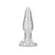 Стеклянная анальная пробка Pillow Talk Fancy Luxurious Glass Anal Plug, ⌀3,1см, вибропуля в подарок