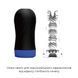 Мастурбатор Tenga Air-Tech TWIST Ripple Blue зі змінною тугістю обхвату, ефект глибокого мінету, Білий