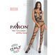 Бодістокінг Passion BS058 black, комбінезон, дуже повітряний, Черный