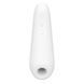 Вакуумный клиторальный стимулятор Satisfyer Curvy 1+ White