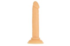 Фалоімітатор ADDICTION Tino 5.25″ Silicone Dildo, присоска, діаметр 1,9 см, віброкуля в подарунок, Телесный