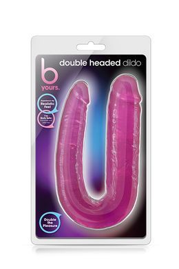 Двойной фаллоимитатор B YOURS DOUBLE HEADED DILDO PINK